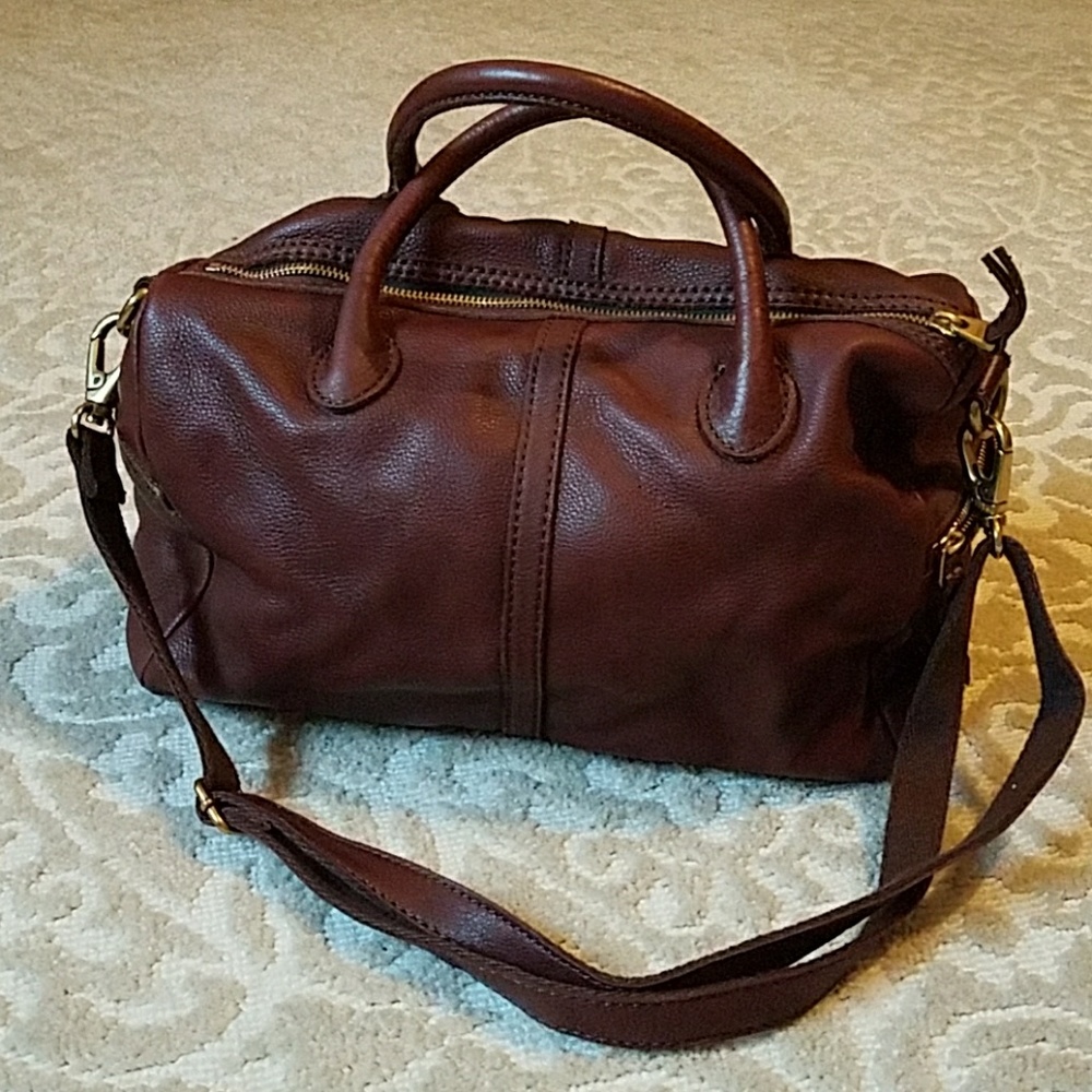 Fossil soft leather bag